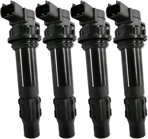4Pcs 6D3-82310-01-00 Ignition Coils for Yamah-a Waverunner FX 1000 05-08, FX 1100 04-15, AR/SX 210 1100 10-15, 212 SS,X 2010 6B6‑82310‑00‑00, 6D3‑82310‑00‑00, FAT1100 in Saudi Arabia