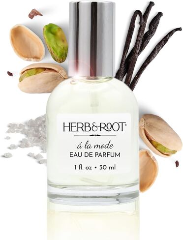 Herb & Root Vanilla Perfume Oil Rollerball: Hypoallergenic, Vegan, Unisex Fragrance - Travel Size Roll On Perfume for Men & Women, Aromatic and Clean Scent (Vanilla Bean) in Kuwait