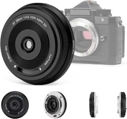Viltrox 28mm F4.5 Ultra-Thin Pancake Lens Z-Mount Auto Focus 28 mm f/4.5 z z size-size wide angle lens for nikon in Kuwait