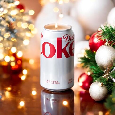 Diet Cola Soda Can Candle, Cola Scent, Diet cola Merch, Gift for Birthday or Holiday, Unique Gift for Diet cola soda Lover, Hand Poured Soy Wax in Saudi Arabia