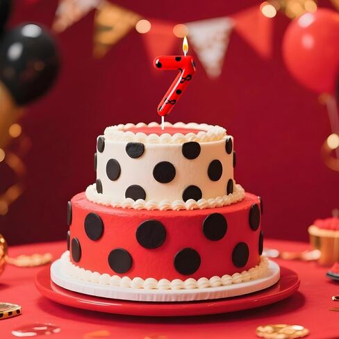 شمعة رقم 1، شمعة كعكة عيد ميلاد منقوشة، مناسبة لتزيين كعكة عيد ميلاد الأطفال، مناسبة لموضوع النحل، وأعياد الميلاد، والاحتفالات وغيرها من ديكورات حفلات المناسبات (أصفر-1) in Kuwait