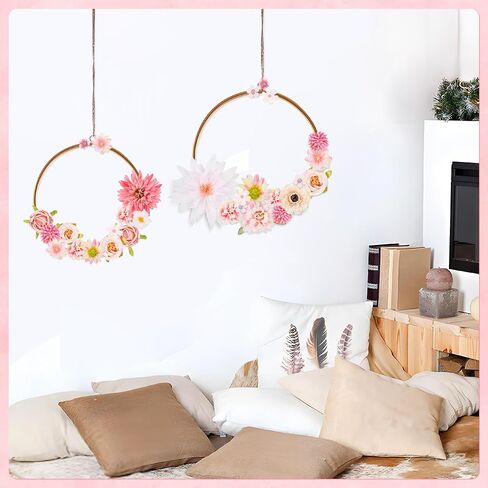48 قطعة من زينة الكعك على شكل زهرة وردية رؤوس زهور صناعية يمكنك صنعها بنفسك زهرة ديزي صغيرة متعددة الألوان، مناسبة لحفلات الزفاف، وعيد الحب، وحفلات الزفاف، وأعياد ميلاد الفتيات in Kuwait