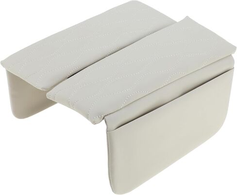 Car Center Console Cover with Storage Bag for Mercedes-Benz GLE 350 2020-2025 Beige 1 Set in Saudi Arabia