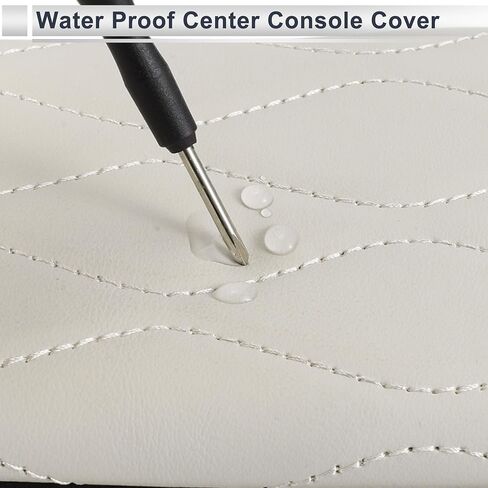 Car Center Console Cover with Storage Bag for Mercedes-Benz GLE 350 2020-2025 Beige 1 Set in Saudi Arabia