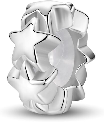 سحر سلسلة نجمة القمر من MADEONE لسحر سوار سحر فضي للأساور والقلائد، هدايا للنساء in Kuwait