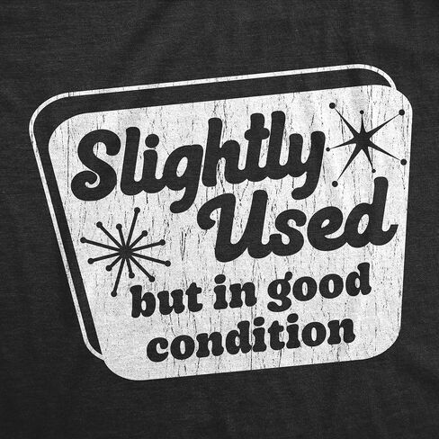 Mens Funny T Shirts Slightly Used But in Good Condition Sarcastic Graphic Novelty Tee for Men in Saudi Arabia