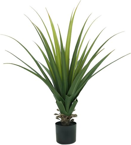 3FT Artificial Agave Plant – Realistic Faux Spiked Agave Plants,Weatherproof for Indoor Décor, Perfect for Home, Office, Garden & Hotel in Kuwait