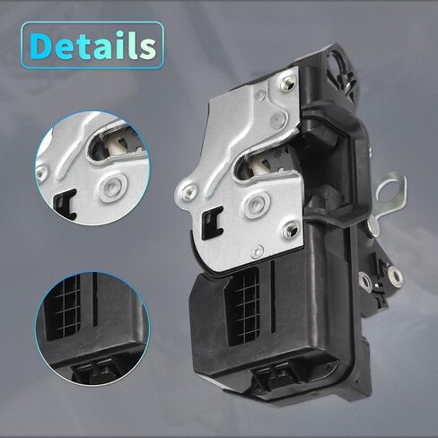 X AUTOHAUX Replacement Front Right Passenger Side Power Door Lock Actuator Motor for Pontiac G5 2007-2010 for Chevrolet Cobalt 2005-2010 Door Latch Actuator Assembly Replace No.25938088 Black in Saudi Arabia