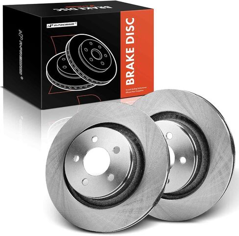 A-Premium 13.07 inch (332mm) Front Vented Disc Brake Rotors Compatible with Select Jeep, Dodge models - Liberty 2008-2012, Nitro 2008-2011, 2-PC Set in Saudi Arabia
