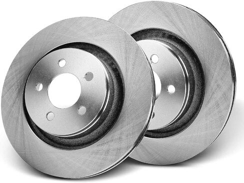 A-Premium 13.07 inch (332mm) Front Vented Disc Brake Rotors Compatible with Select Jeep, Dodge models - Liberty 2008-2012, Nitro 2008-2011, 2-PC Set in Saudi Arabia