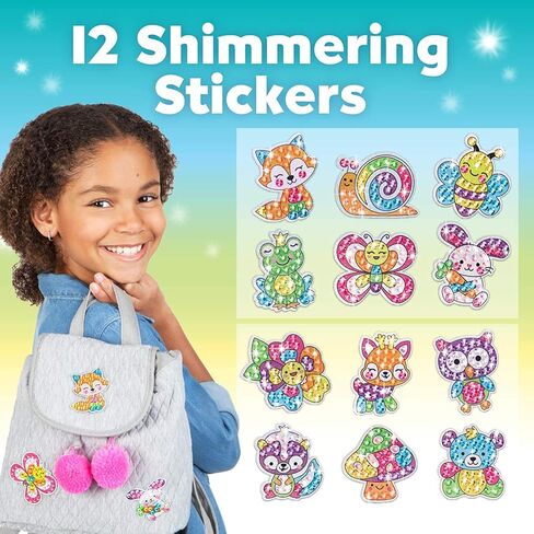 Creativity for Kids Bubble Gem Art: Pearl Pals, Disco Party Craft Kits, Arts and Crafts for Kids Ages 6-8+, Kids Toys and Unicorn Gifts for Girls, DIY Diamond Painting Kits for Kids in Kuwait
