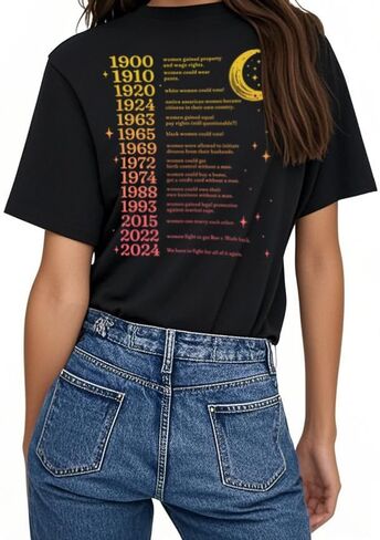 Halloween Shirts for Women They Didn't Burn Witches They Burned Women Shirt V Neck Womens Feminist Witches Tees in Saudi Arabia