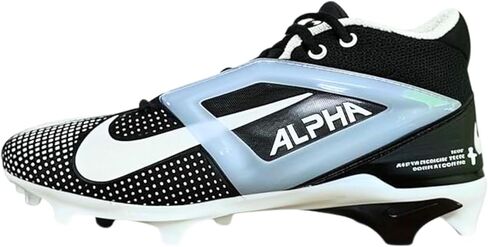 حذاء كرة القدم Alpha Menace 4 Pro NRG من نايكي (FQ3984-600، بيكانتي أحمر/يوسفي ساطع/أحمر تنين/أسود) مقاس 12 in Saudi Arabia