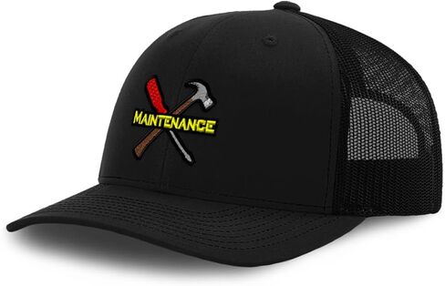 Custom Mesh Cap Hat Embroidered Maintenance Tools Logo Embroidery Trucker Hats for Men & Women Cotton in Saudi Arabia