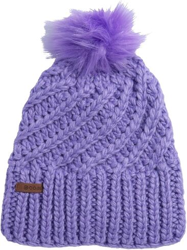 أغطية الرأس من الفحم قبعة Maizy Pom Beanie - نسيج مكتنز، بلوزة بوم، دافئة، قبعة للرجال والنساء - كاجوال للشتاء في الهواء الطلق in Kuwait