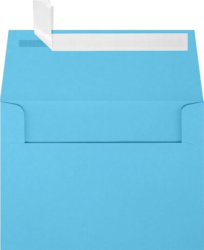 مظاريف دعوة LUXPaper A6 | قشر واضغط | 4 3/4 بوصة × 6 1/2 بوصة | شفاف شفاف | 30 رطل. نص | 50 الكمية in Saudi Arabia