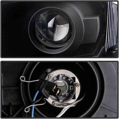 ACANII - For 2011-2015 Chevy Cruze Black Housing Projector Style Headlights Headlamps Assembly Driver & Passenger Side in Saudi Arabia