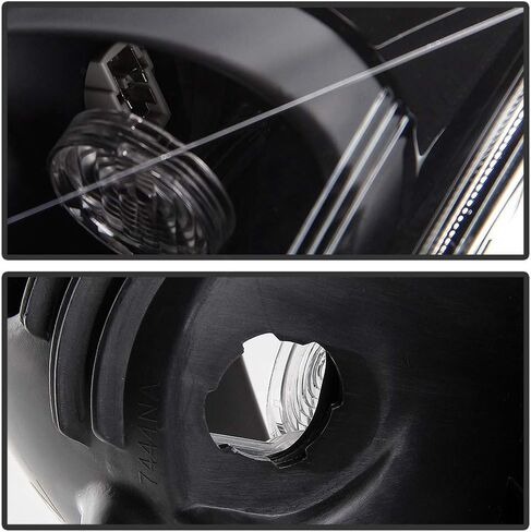 ACANII - For 2011-2015 Chevy Cruze Black Housing Projector Style Headlights Headlamps Assembly Driver & Passenger Side in Saudi Arabia