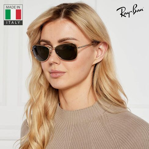 Ray-Ban RB3733 Pilot Shaped Sunglasses for Men & Women with Official RAYBAN Eyewear Kit in Saudi Arabia