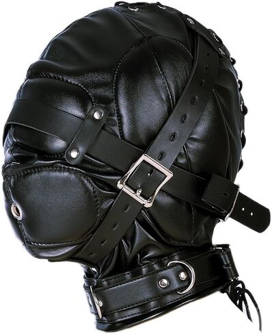 Unleash Your Style: Reinforced Black Soft PU Head Hood for Headgear Lovers in Saudi Arabia