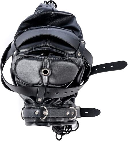 Unleash Your Style: Reinforced Black Soft PU Head Hood for Headgear Lovers in Saudi Arabia