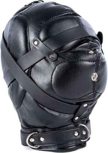 Unleash Your Style: Reinforced Black Soft PU Head Hood for Headgear Lovers in Saudi Arabia