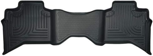 Husky Liners Weatherbeater Floor Mats | Fits 2002-2008 Dodge Ram 1500 Quad CAB ONLY; 2003-2009 Ram 2500/3500 Crew CAB ONLY | 2nd Row, 1-pc Black - 19011 in Saudi Arabia