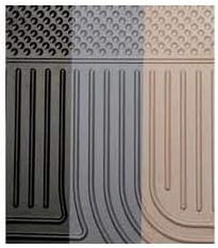 Husky Liners Weatherbeater Floor Mats | Fits 2002-2008 Dodge Ram 1500 Quad CAB ONLY; 2003-2009 Ram 2500/3500 Crew CAB ONLY | 2nd Row, 1-pc Black - 19011 in Saudi Arabia