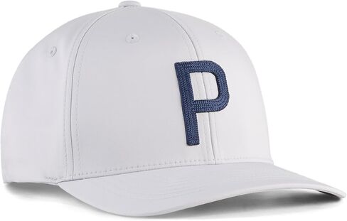 PUMA Heritage P Golf HAT, Platino Silver-DEEP Navy, Adult in Saudi Arabia