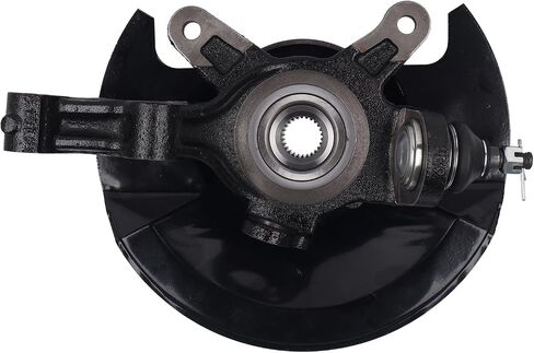PAROD 698495 Front Left Steering Knuckle Assembly Wheel Hub Bearing Fit for 2003 2004 2005 Honda Civic, Driver Side, 1.7L L4 in Saudi Arabia