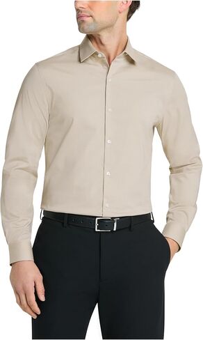 Van Heusen Men's Dress Shirt Slim Fit Comfort Performance Stretch in Saudi Arabia