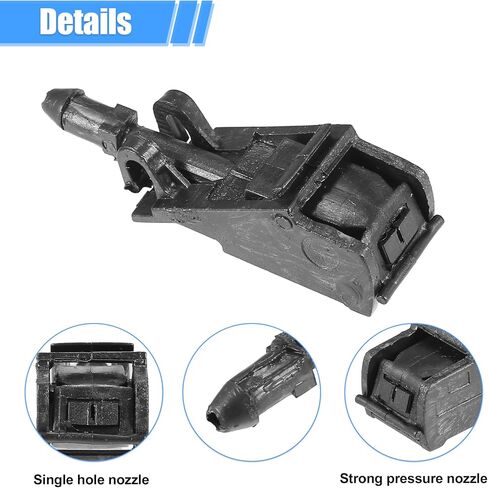 uxcell Windshield Washer Nozzle Windshield Sprayer Nozzle for VW Jetta 1999-2005 for VW Golf 1998-2006 for VW Passat 1997-2005 No.6E0955985A in Saudi Arabia