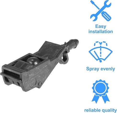 uxcell Windshield Washer Nozzle Windshield Sprayer Nozzle for VW Jetta 1999-2005 for VW Golf 1998-2006 for VW Passat 1997-2005 No.6E0955985A in Saudi Arabia