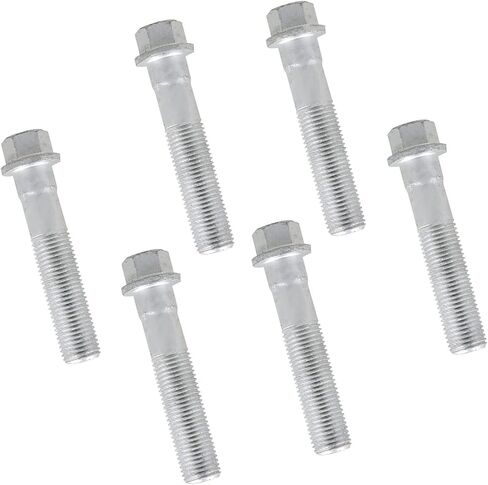 labwork 1 Pair 6 Pack Wheel Hub Mounting Bolts Kit Front Wheel Hub Bolt 917-517 Replacement for Chevy Replacement for Hummer in Saudi Arabia