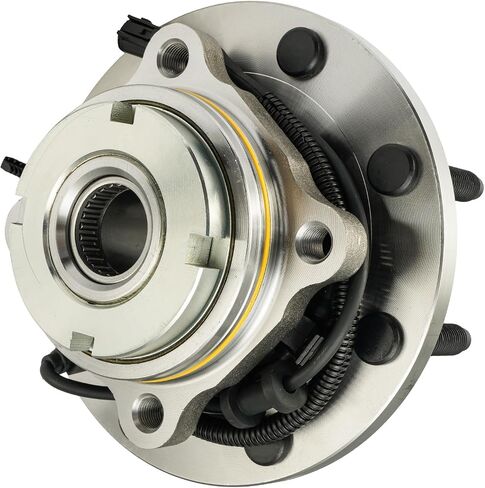 مجموعة محور العجلة الأمامية KAX 515020 متوافقة مع Ford F-250 Super Duty 1999-2004، Ford F-350 Super Duty 1999-2004، Ford Excursion 2000-2002، قطعة واحدة تحمل عجلة 8 عروات مع ABS in Saudi Arabia
