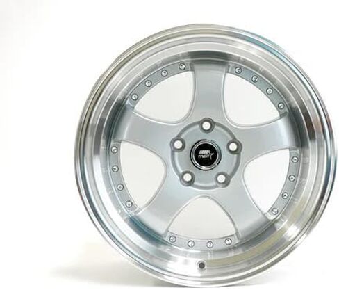 MT07 17x9.0 5x114.3 20 ET 73.1 CB Silver w/Machined Lip Single Wheel/Rim by MST in Saudi Arabia