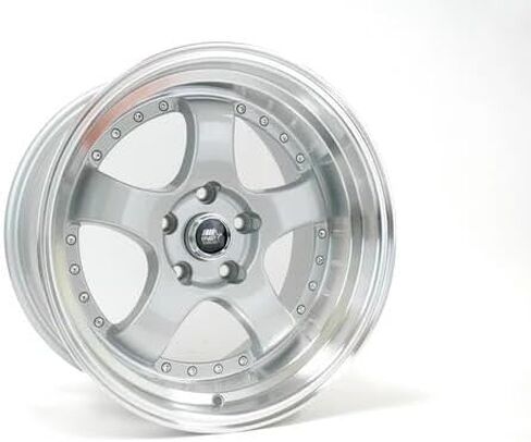 MT07 17x9.0 5x114.3 20 ET 73.1 CB Silver w/Machined Lip Single Wheel/Rim by MST in Saudi Arabia