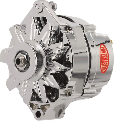 مولدات Powermaster 17102 - PowerMaster Delco Alternator كروم منظم خارجيًا in Saudi Arabia