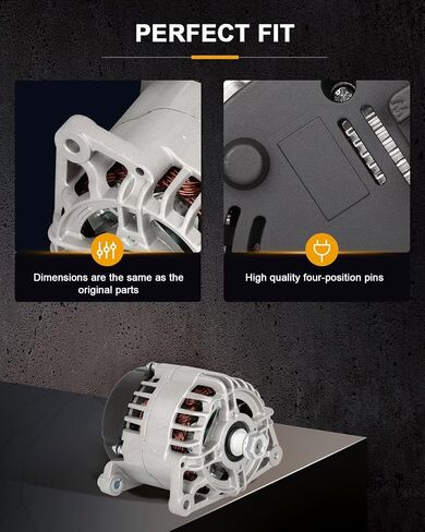 ROADFAR New Alternator Replacement for ASV for Track Loader 1104C.44 for Perkins PT100 2006-2011, for Manitou for Telescopic Handler 1104C.44 for Perkins MLT741-120LSU 2004-2010 in Saudi Arabia