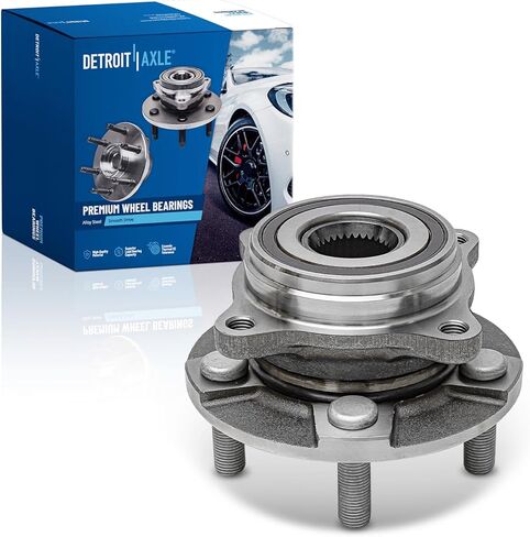 Detroit Axle - Rear Wheel Bearing Hub for 17-20 Ford GT, 15-20 Mustang, Wheel Bearing & Hub Assembly 2015 2016 2017 2018 2019 2020 Replacement in Saudi Arabia