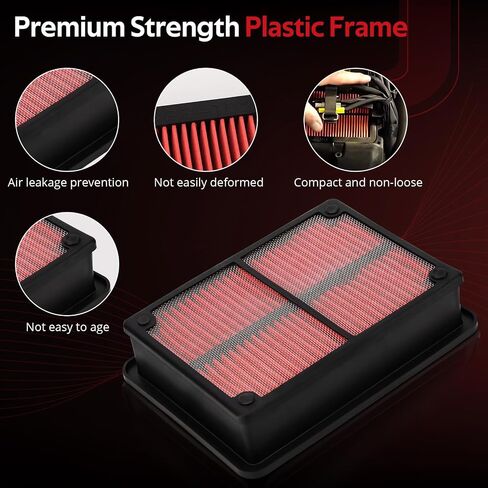 JAVIK Air Filter Air Cleaner Compatible with Yamaha 2006-2017 XV1900/XV1900C/XV1900M/XV1900S Raider Stratolin-er Roadliner OEM# 1D7-14461-00-00 1D7-14461-01-00 in Saudi Arabia
