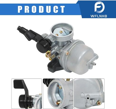 WFLNHB 48mm Carburetor with Air Filter Intake Throttle Cable Include Handle Grip Replacement for Honda CRF70F 2004-2012 XR70R 1998-2003 in Saudi Arabia