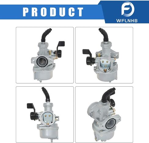 WFLNHB 48mm Carburetor with Air Filter Intake Throttle Cable Include Handle Grip Replacement for Honda CRF70F 2004-2012 XR70R 1998-2003 in Saudi Arabia