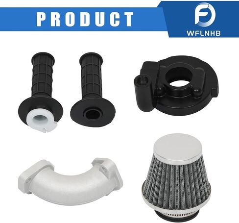 WFLNHB 48mm Carburetor with Air Filter Intake Throttle Cable Include Handle Grip Replacement for Honda CRF70F 2004-2012 XR70R 1998-2003 in Saudi Arabia