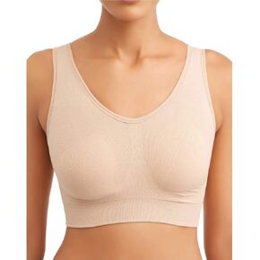 حمالة صدر Secret Treasures Fawn باللون البيج المريح - مقاس صغير in Kuwait