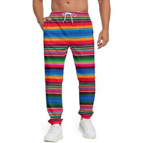 Purple Mardi Gras Jogger Sweatpants for Men,Retro Jogger Pants Outfit Funny Sports Trousers Casual Workout Pants in Saudi Arabia