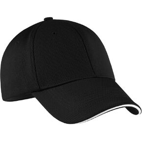 قبعة Nike Golf - Dri-FIT Mesh Swoosh Flex Sandwich. 333115 أسود in Kuwait