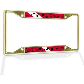 Fastasticdeals Metal Insert License Plate Frame Scuba Diving Weatherproof Car Accessories Black 4 Holes Solid Insert in Saudi Arabia