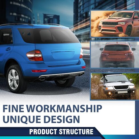 PIT66 المصد الخلفي عاكس الضوء الجانب الأيسر متوافق مع بنز ML-Class ML320 ML350 ML550 2008-2011 1648201574، 1648200374 أحمر in Saudi Arabia