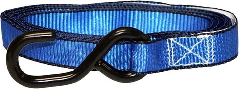 Everest Premium Ratchet Tie Down – 1 PK – 1 IN – 10 FT – 400 LBS Working Load – 1200 LBS Break Strength – Cambuckle Alternative – Cargo Straps Perfect for Moving Appliances, Lawn Equipment and Motorcycles in Saudi Arabia